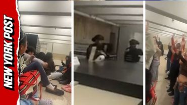 Cops Rescue Petrified Brown University Students Hiding From Shooter in University Library: Video