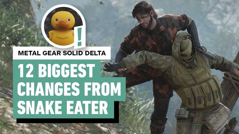 Metal Gear Solid Delta - 12 Biggest Changes From the Original