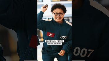 Squid Game-Before and After  #squidgamenetflix #squidgame #fyp #usa