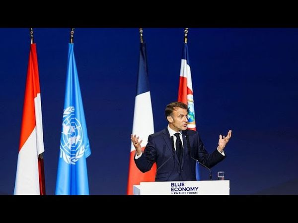Rift over oceans: Macron rebukes climate change deniers ahead of Nice summit