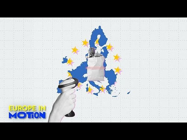 Which EU country pays the most and the least for food, drinks and tobacco?