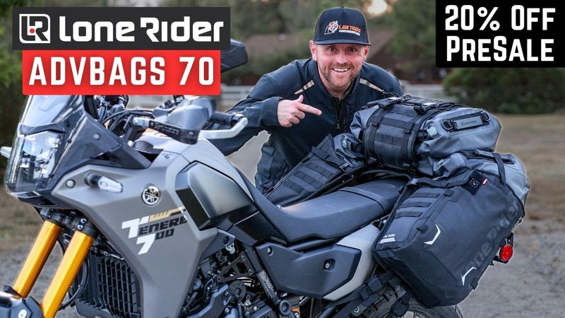 Lone Rider ADVBags 70 | Installation & Early Impressions (Rackless Motorcycle Luggage)
