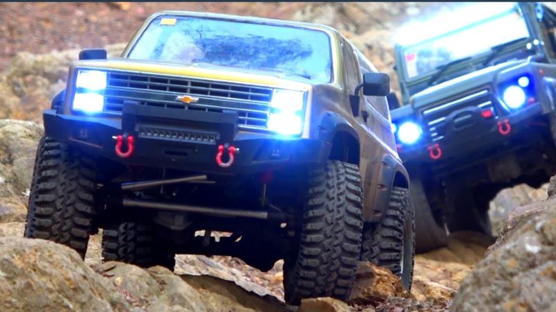 RC CRAWLER MODELS 🔥 7 CARS | Route Scale Trail 4x4 Off Road [ RockCat BCN Team ] and special RC BOAT