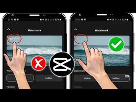 Как удалить водяной знак Capcut_Удаление водяного знака с видео из Capcut