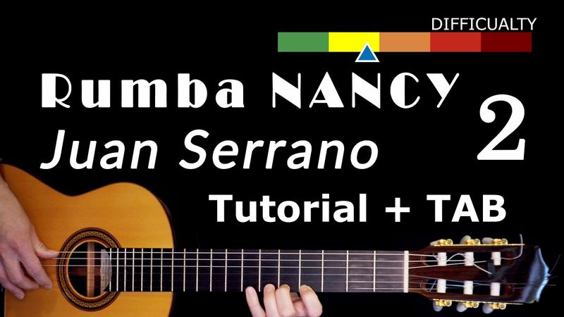 Rumba "Nancy" Part 2 by Juan Serrano | Flamenco Guitar Tutorial with Tablature