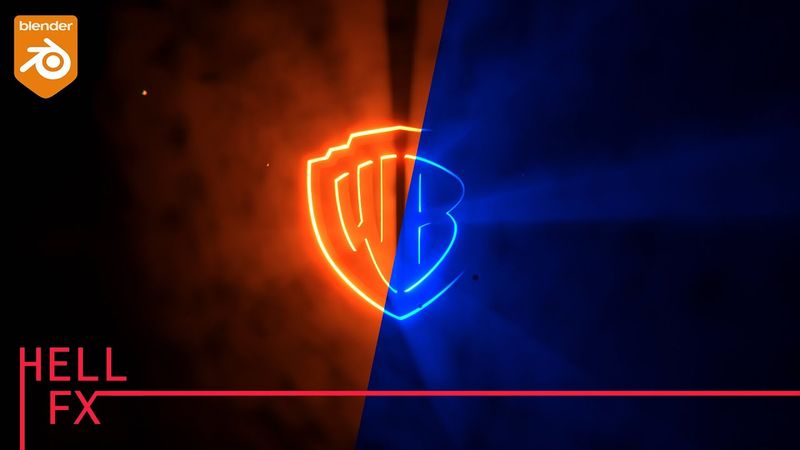 Volumetric Logo Reveal Animation in 5 minutes | Blender EEVEE