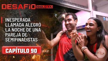Inesperada llamada alegró la noche de una pareja en la semifinal - Capítulo 90 | Desafío del Siglo