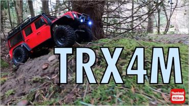 Traxxas Land Rover TRX4M  Trail run FMS SCX24 SCX18
