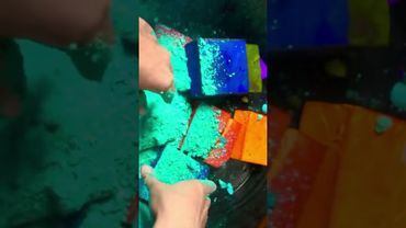 Solid Vibrant Dyed Chalk Blocks
