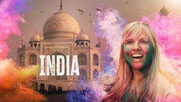 Holi in India’s Golden Triangle (the most colorful party)
