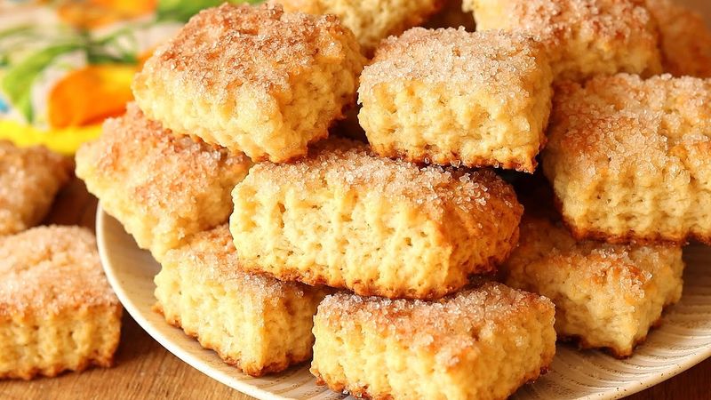 Leckere, zuckerhaltige, knusprige, preiswerte Kekse! Einfaches Keksrezept!