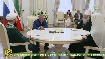В Казани состоялась встреча Святейшего Патриарха Кирилла с главой республики Татарстан