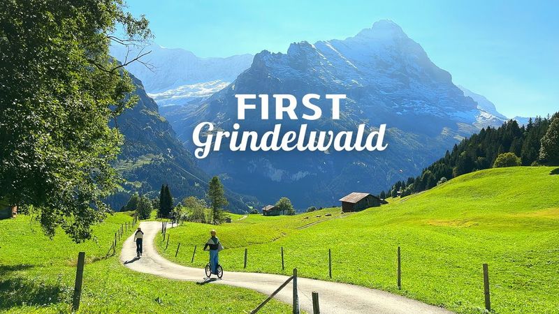 🇨🇭 First🚠Grindelwald, Schweiz: Top of Adventure🪂🚵‍♀️/Malerischste Wanderung aller Zeiten🥾😍 Sep. 2023
