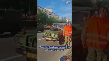 Čitatelj nam je poslao snimku incidenta s današnjeg mimohoda