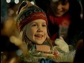 Новогодняя реклама Kinder Surprise декабрь 1998-январь 2000