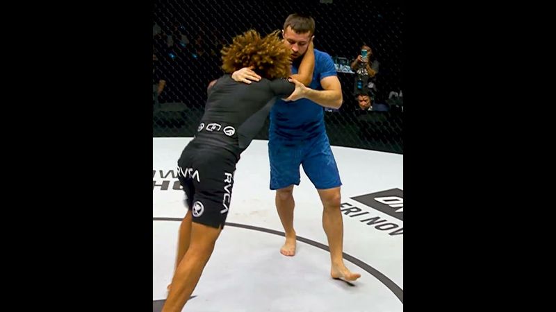 CLASH OF STYLES 🔥 When BJJ World Champion Kade Ruotolo took on sambo master Uali Kurzhev!