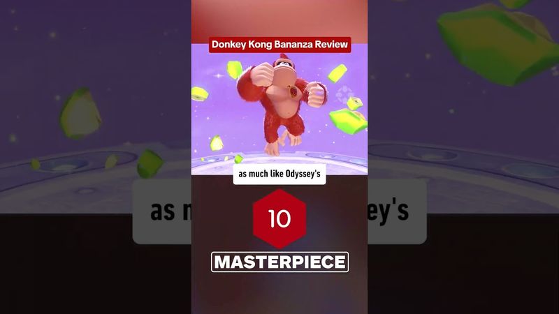 Why Donkey Kong Bananza is a 10