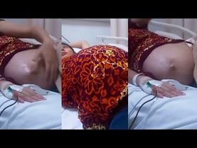 kontraksi lahiran...