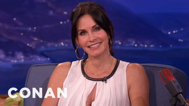 Courteney Cox Mistook Jack Black For Zach Galifianakis | CONAN on TBS