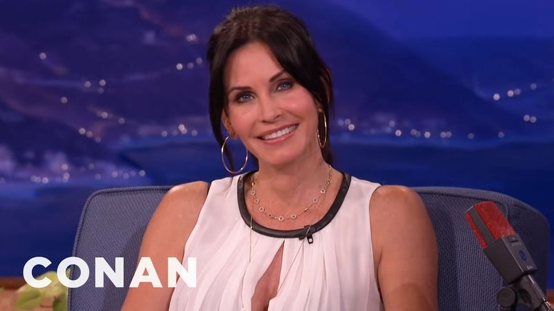 Courteney Cox Mistook Jack Black For Zach Galifianakis | CONAN on TBS