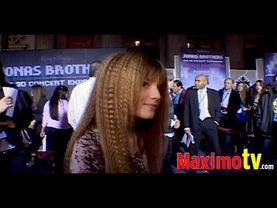Bella Thorne at Jonas Brothers: The 3D Concert Experience PREMIERE