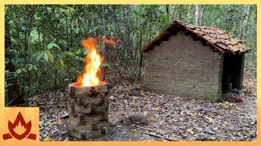 Primitive Technology: Grate furnace, wood fired smelting experiment