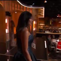 LISA MANOBAL presented the Best Male Actor in a TV Series-Drama award...