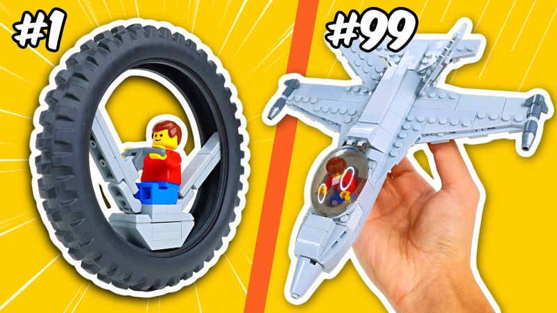 100 VEHICLES in LEGO...