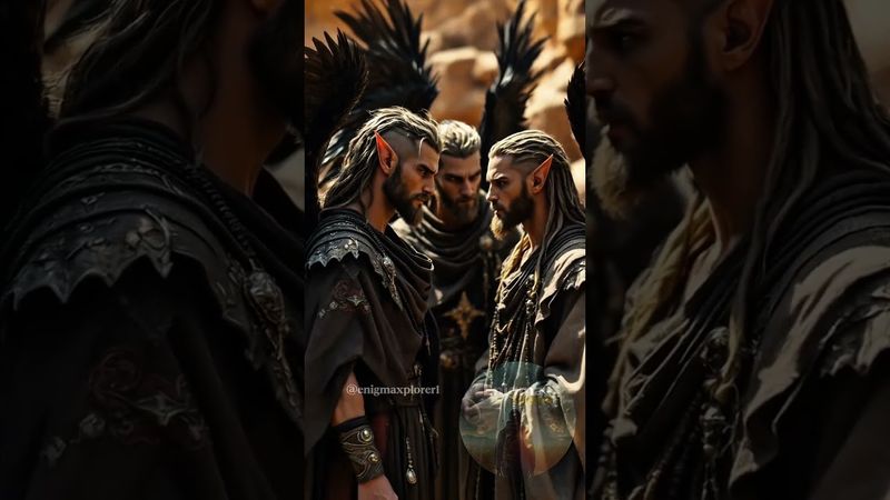 ¿Sabías que un grupo de ángeles desafió a Dios en la Tierra?. #biblia #dios #history #shorts