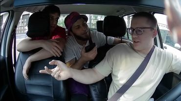Русский таксист поставил на место трех наглых горцев. #кавказ #taxi #мигранты