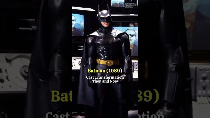 Batman (1989) - Legendary Cast Transformation Then and Now
