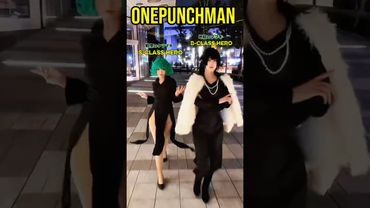 Can you beat us? 🖤🌪️🔥#ONEPUNCHMAN #ワンパンマン #cosplay