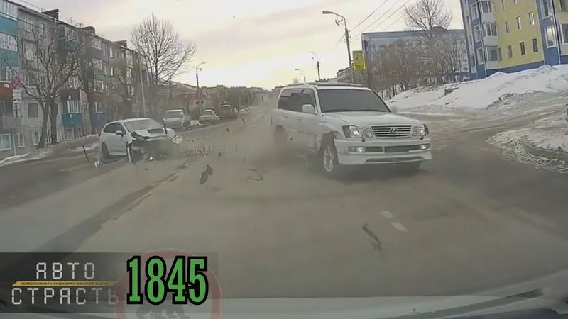 Новая Подборка Аварий и ДТП за 01.01.2025 Видео № 1845 - Авто Страсть