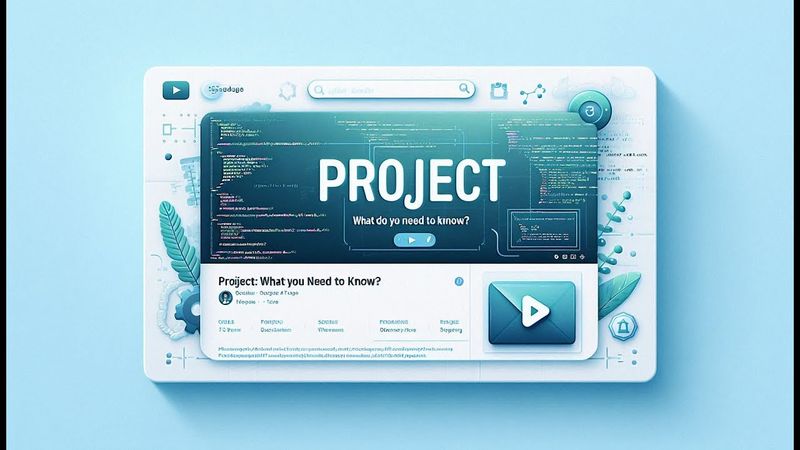 Project, || what do you need to know?