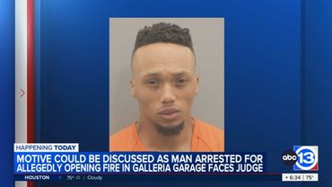 Galleria mall garage shooting suspect to face judge on Monday