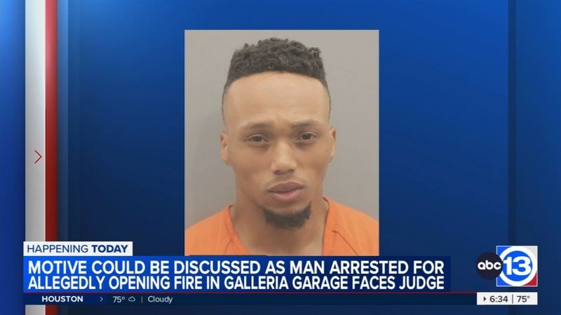Galleria mall garage shooting suspect to face judge on Monday