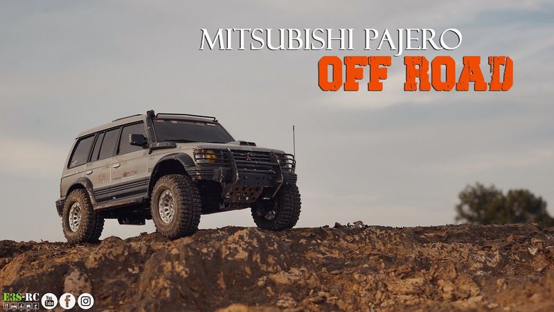1/10 Scale Rc Car: MITSUBISHI PAJERO / Traxxas TRX 4 / Rc Trai Off Road (Another great sunset)