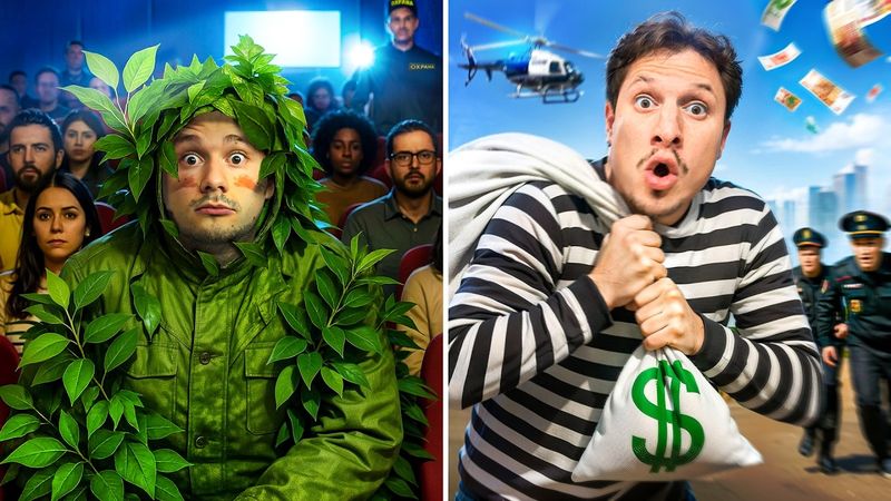 Выполни Безумное Задание - Получи Деньги ! (Сатир, Кореш, Парадеич, Горилла, Кокошка)