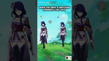 When You Have a Matching Friend!? 🤔🤩 #genshinimpact #genshin #kazuha #mavuika #skirk #furina #shorts