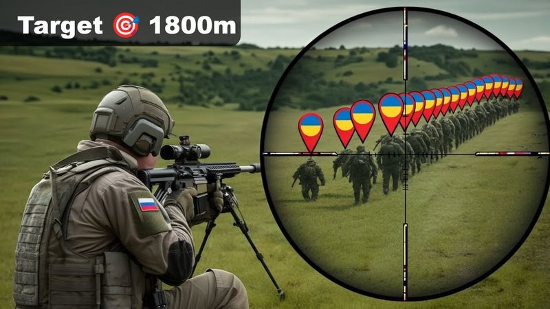 Российские снайперы наносят удары с 1800 метров