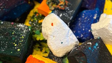 Green and blue over yellow 🤩 collab with @theasmrqueen9855