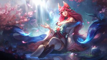 Spirit Blossom Ahri League Of Legends - Live Walllpaper - #livewallpaper