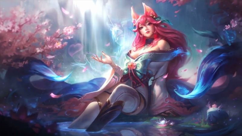 Spirit Blossom Ahri League Of Legends - Live Walllpaper - #livewallpaper