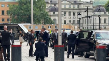 US delegation arrives in Stockholm for trade talks with China | AFP