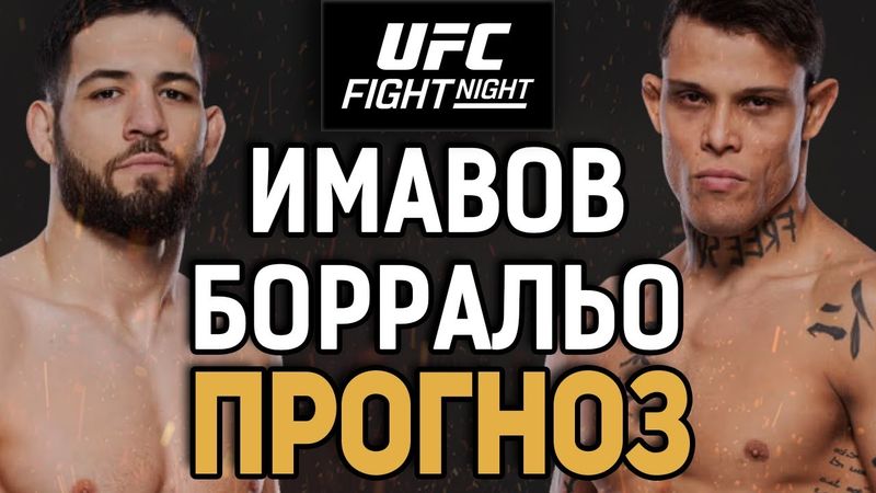 ДАЛЬШЕ - ЧИМАЕВ?! Нассурдин Имавов vs Кайо Борральо / Прогноз к UFC Paris