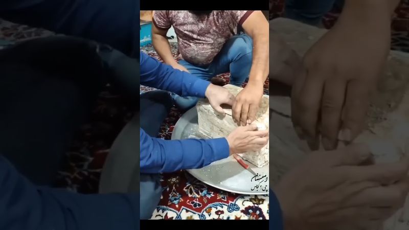 روش جالب کشاورزان اصفهانی برای نگهداری انار در جوشقان👌🍎