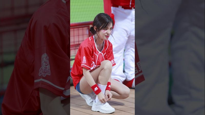 多慧生氣碎念說威弟是沒有女朋友的人😂@lee_dahye #이다혜 #李多慧 #cheerleader #치어리더 #啦啦隊 #味全龍 #中華職棒 #cpbl #台湾野球チア#baseball