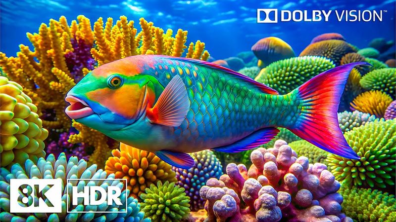 Enchanting Ocean Creatures in 8K HDR | Dolby Vision™