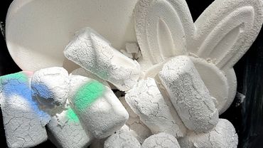 Pasted cylinders & soft reforms | asmrgymchalk | powdery | crunchy | satisfying