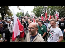 Anti-immigration demonstrations take place in more than 80 cities across Poland